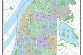 南京市鼓楼区地图赏析 13个街道图片