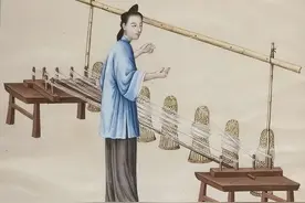 中国历史常识：养蚕缫丝图片