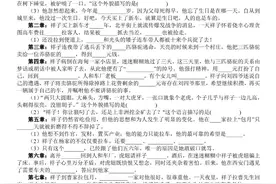 《骆驼祥子》按章节专项练习及答案图片
