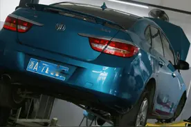 给一辆2011年的别克英朗做大保健，9万公里就进入老年状态了！图片