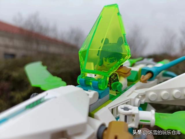 试玩乐高80041：龙小娇战机，与齐小天合体初体验