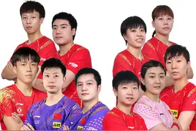 国乒直通德班最新签表，樊振东等争夺男单第1 孙颖莎陈梦分别出战图片