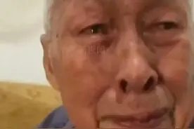 九旬老夫妻被迫分隔千里养老，临别前泪如泉涌，再见也许就是来世图片