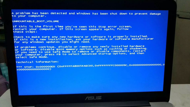 电脑蓝屏都有哪些比较常见的原因