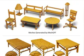 Transformer变革3D建模，MeshGPT生成效果惊动专业建模师图片
