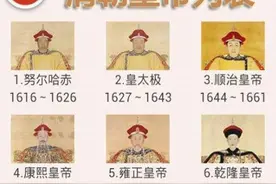清朝十二帝按个人能力，国家贡献，该怎么排名呢？图片