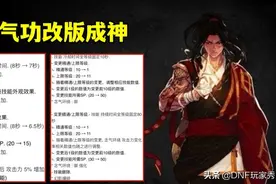 DNF：第5轮职业平衡，2个职业技能重制，7个职业数据再次上调图片
