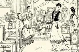 民间故事：木匠娶妻时，师父假装喝醉进了洞房，在被子放了一根针图片