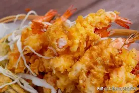 家常天妇罗炸虾，酥脆可口，做法超简单图片