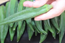 秋葵千万别焯水！大厨教你正确做法，鲜香嫩滑，营养全保留图片