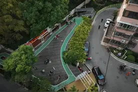 天山路街道首个社区生境花园打造完成！图片