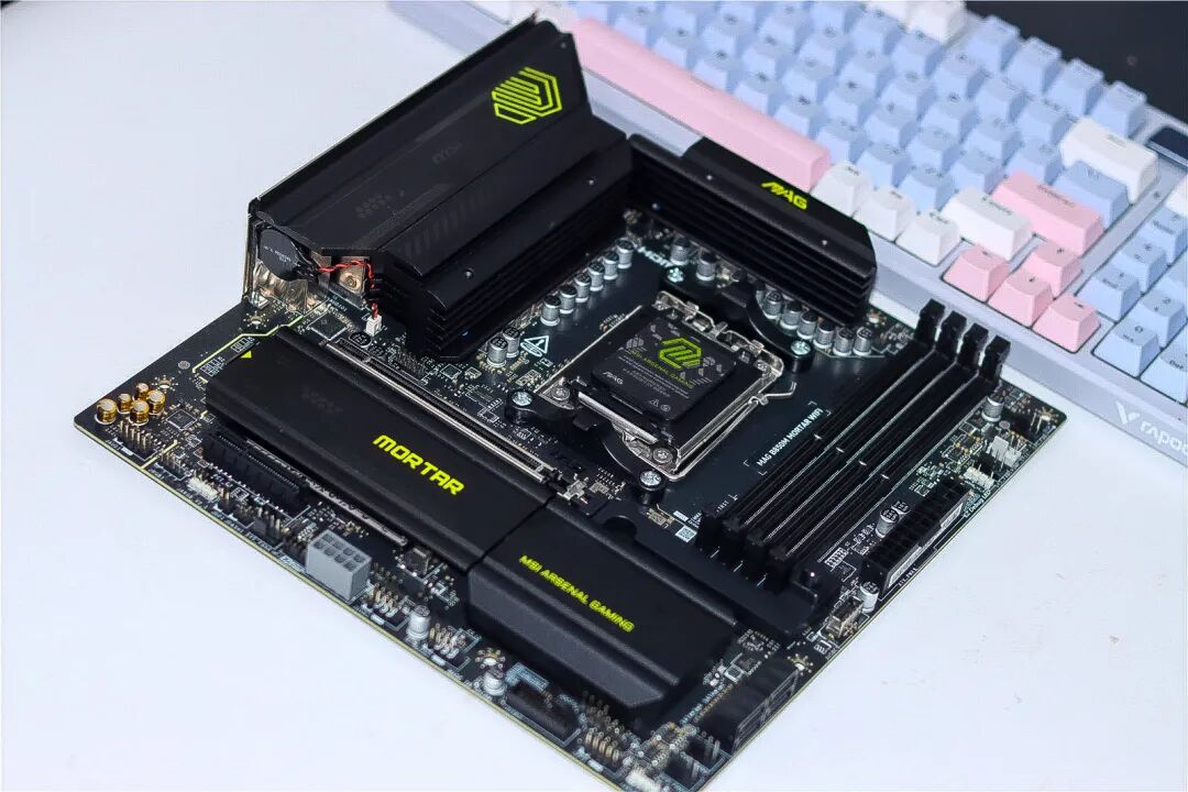 太香了!适合新手小白的微星B850M 迫击炮超频教程终于来了