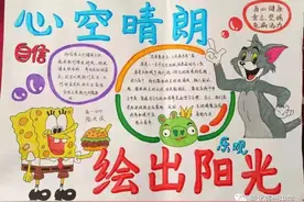 「心理时空」“心空晴朗 绘出阳光”——手抄报优秀作品展览（二）图片