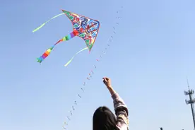 孩子在外玩耍险被“割喉”！莫让风筝线，成了伤人“剑”图片