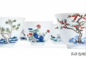 1.3亿！名震瓷史的“十二花神杯”，康熙御窑传奇瓷，风雅至极图片