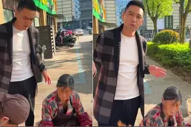 演员李飞助力母亲卖鱼，真接地气图片