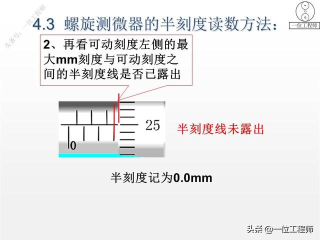 螺旋测微器精确到0.01mm，为什么叫千分尺？28页内容图解正确读数