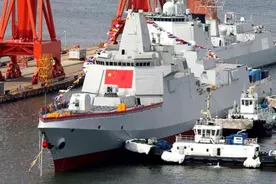 055引领全球军舰设计潮流，抄袭者又多一国！万吨大驱成韩国技术图片