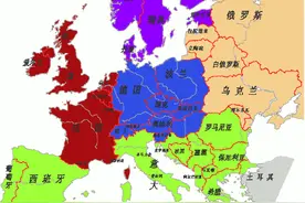 欧洲面积和中国差不多，为何却没有出现像中国一样的大统一时期？图片