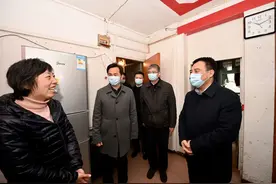 陈一行、滕勇来我区开展春节前走访慰问活动图片