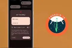 Android 14屏幕录制功能升级：可录制单个应用、隐藏状态栏图片