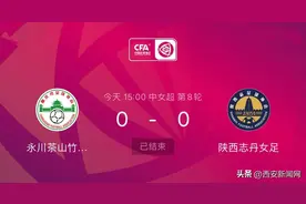 出战女超拼尽全力 陕西队战平永川女足图片