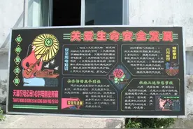 我设计制作的黑板报图片