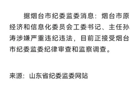 涉嫌严重违纪违法|孙涛被查图片