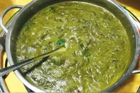 贵州黔东南黎平侗族的牛屎饮食文化——牛瘪料理图片