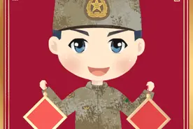 【军视萌漫】这套兵哥哥春节表情包，快收藏！图片