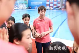 陈芋汐全红婵与上海跳水小囡亲密接触：仿佛看到了我小时候的样子图片