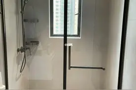 头一回见这种无挡水条下沉淋浴房！漂亮实用，太适合小户型图片