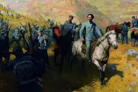 一天一首古诗词 | 毛泽东诗词，毛泽东《清平乐·六盘山》图片