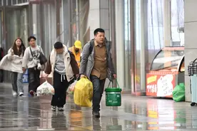 图集｜贵阳火车站返程客流明显上升图片