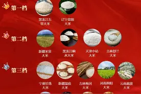 中国15种大米口感天梯图，看看从北到南，到底哪产的大米品质高？图片