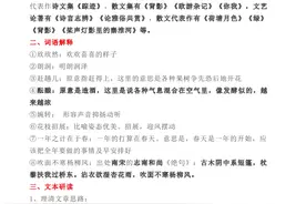 小升初衔接丨初一语文上册知识点大汇总，新初一提前预习图片