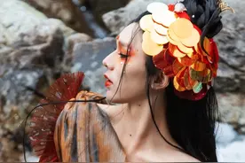 成都女孩用镜头“复活”《山海经》里的百鬼异兽，获得6亿人点赞图片