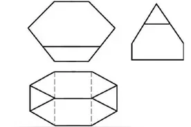 机械制图作业：补全三视图中的缺少的线条图片