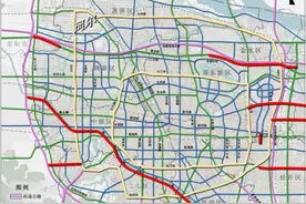 高架：郑州南三环东延快速路工程道路规划公示图片