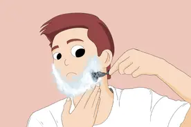 男性刮胡子频率，与寿命挂钩？刮胡子次数多，说明啥？是好事吗？图片