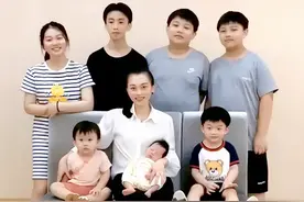 广东宝妈荣荣，从不婚族到34岁生7子，拒绝千万生意：一切都值得图片