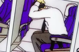 为什么飞机起飞和降落时要将盖窗的板子拉上去？图片