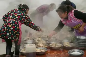 鲁西南农村的大席图片