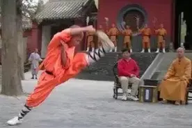 少林寺和尚们武功这么高强，日军侵华期间他们在做什么图片