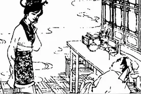 聊斋故事：书生夜宿，夜晚来一美艳女子，女子：我是来报恩的图片