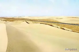 新疆这条沙漠公路被称为“死亡之海“，世界公路史上的一大奇迹图片