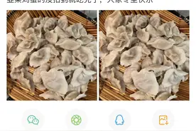 岳云鹏晒饺子，韭菜鸡蛋还没拍就吃完，粉丝神补刀，帮你补一年的图片