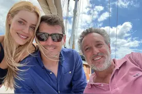 恭喜！41岁皇马传奇恋爱：新女友30岁，女星颜值高，气质胜乔治娜图片