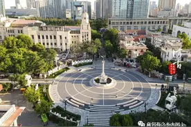 天津马可波罗广场：亚洲仅此一座，胜利女神变成了和平女神图片