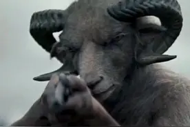 羊头人身怪物，被夫妻领养图片